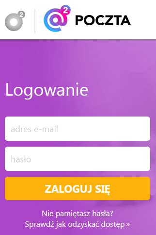 poczta.o2.pl logowanie|Poczta o2